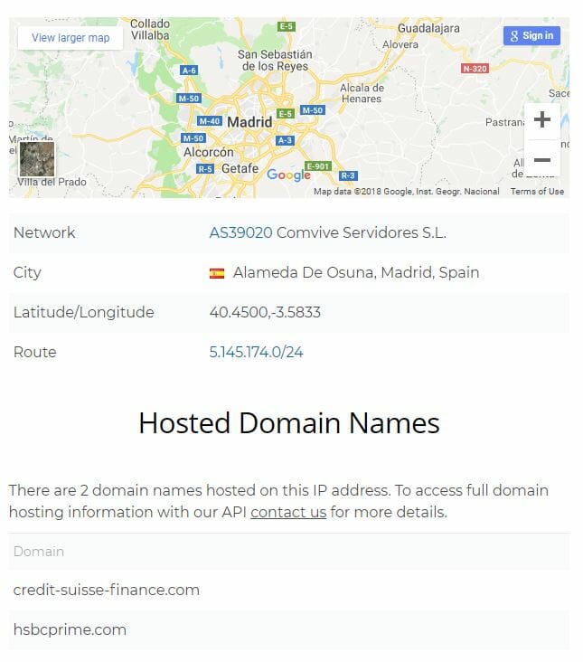 Server Location